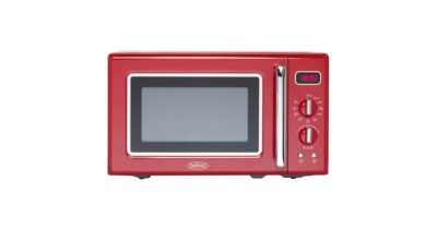 Belling FMR2080S 20 Litre 800w Solo Retro Microwave Oven in Red 444444308 Belling FMR2080S 20 Litre 800w Solo Retro Microwave Oven in Red 444444308